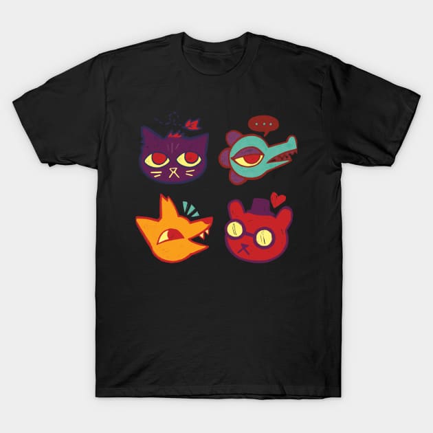 Trash Animals T-Shirt by Kerri Aitken